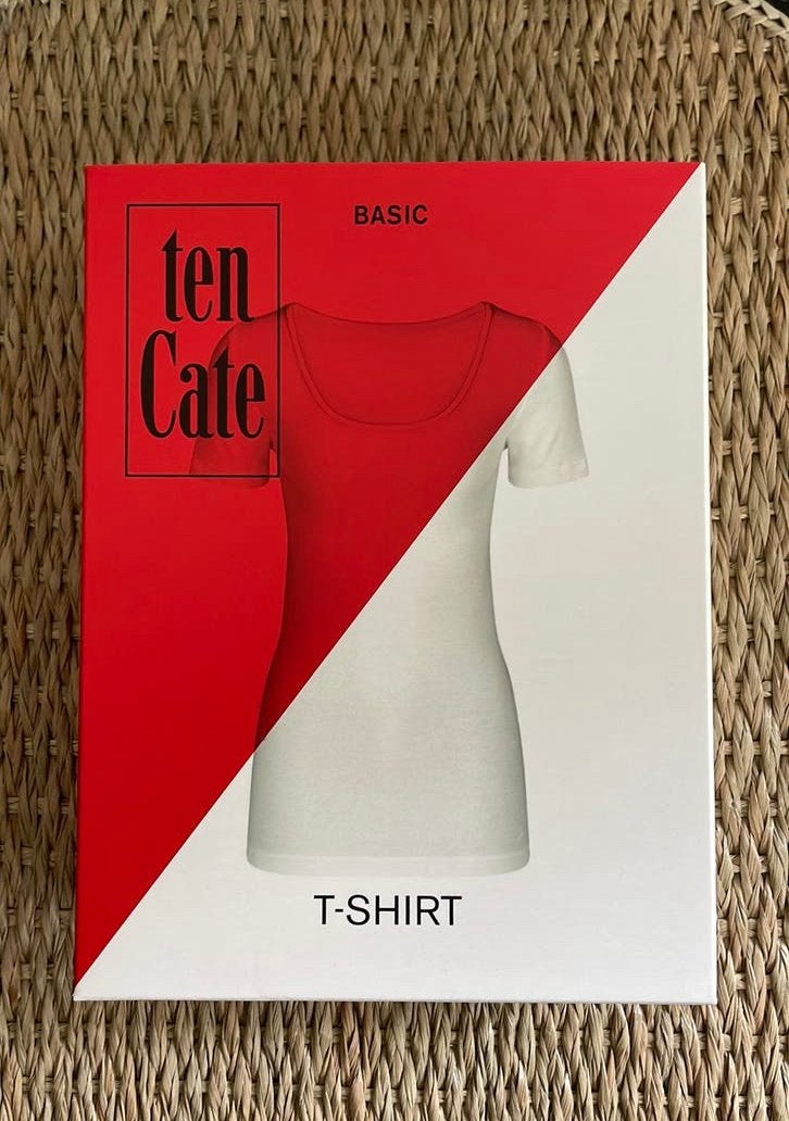 Ten Cate dames basic t-shirt zwart maat L nieuw, Ophalen of Verzenden, Zwart, Overige typen