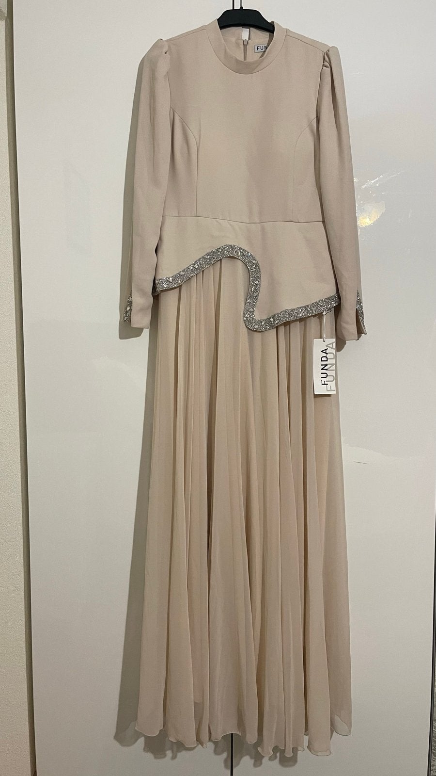 Elegante Funda Galajurk - Maat 44, Beige, Maat 42/44 (L), Nieuw, Ophalen of Verzenden