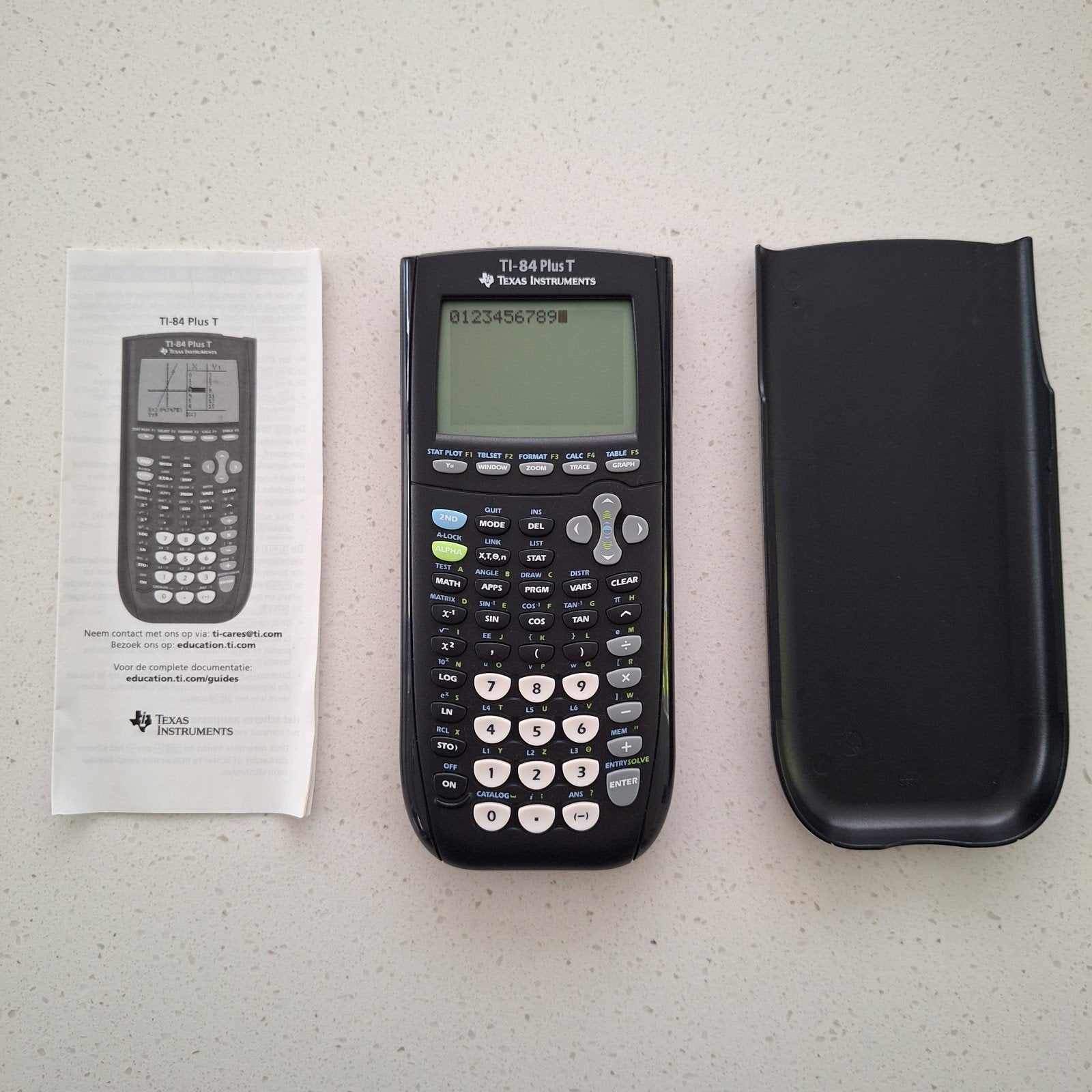 Rekenmachine van Texas Instruments TI 84 Plus T - ZGAN, Ophalen of Verzenden, Grafische rekenmachine, Zo goed als nieuw