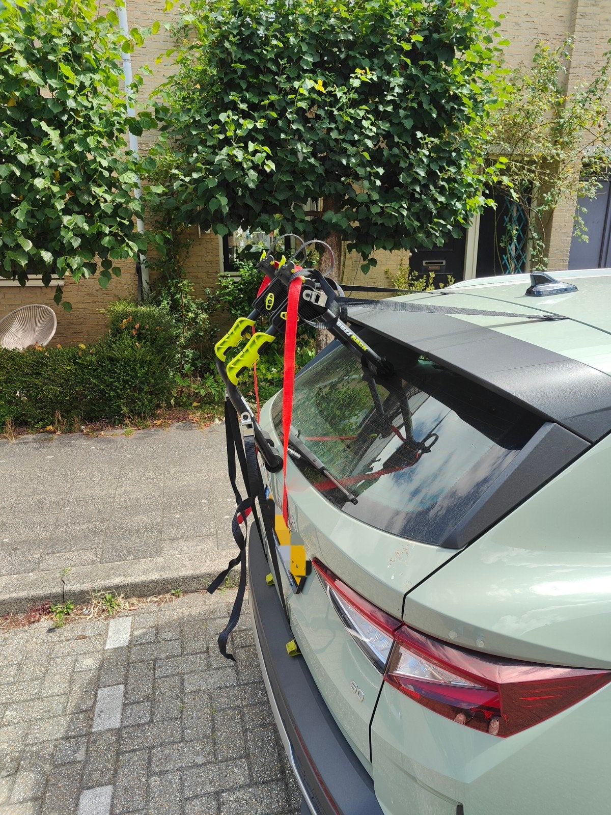 Buzz Rack Colibri fietsendrager voor achterklep - 1 fiets, Auto diversen, Fietsendragers, Gebruikt, Achterklepdrager, 1 fiets