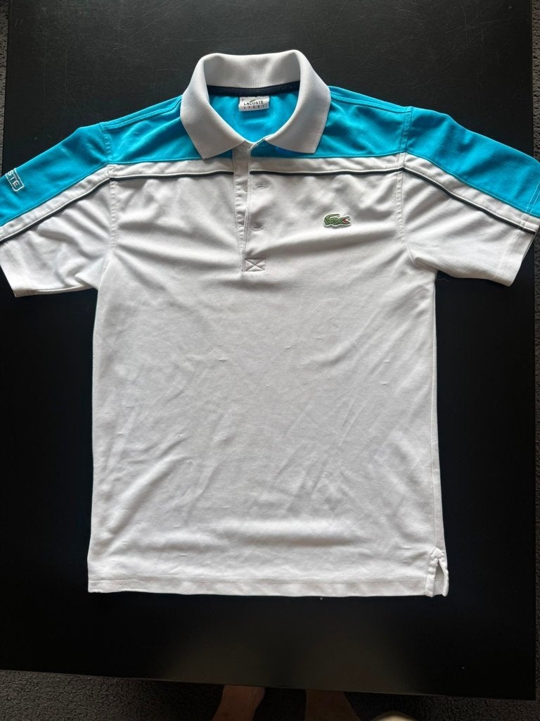 Lecoste Shirt, Ophalen of Verzenden, Gedragen, Maat 46 (S) of kleiner, Lacoste