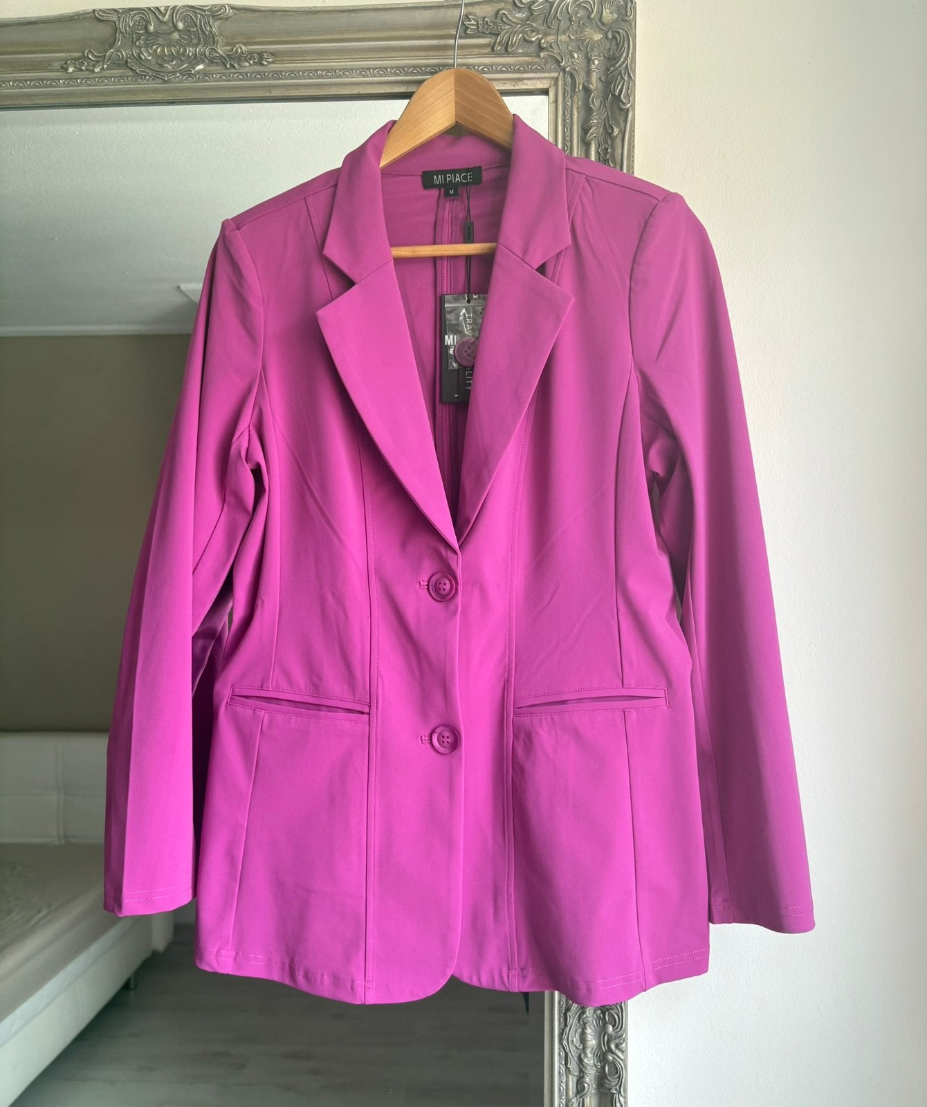 Mi Piace travelstof blazer maat M, Maat 38/40 (M), Overige kleuren, Nieuw, Ophalen of Verzenden