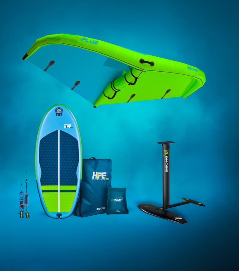Gong HIPE First Complete Set voor beginners!, Watersport en Boten, Wingsurfen, Ophalen of Verzenden, Wingsurfset