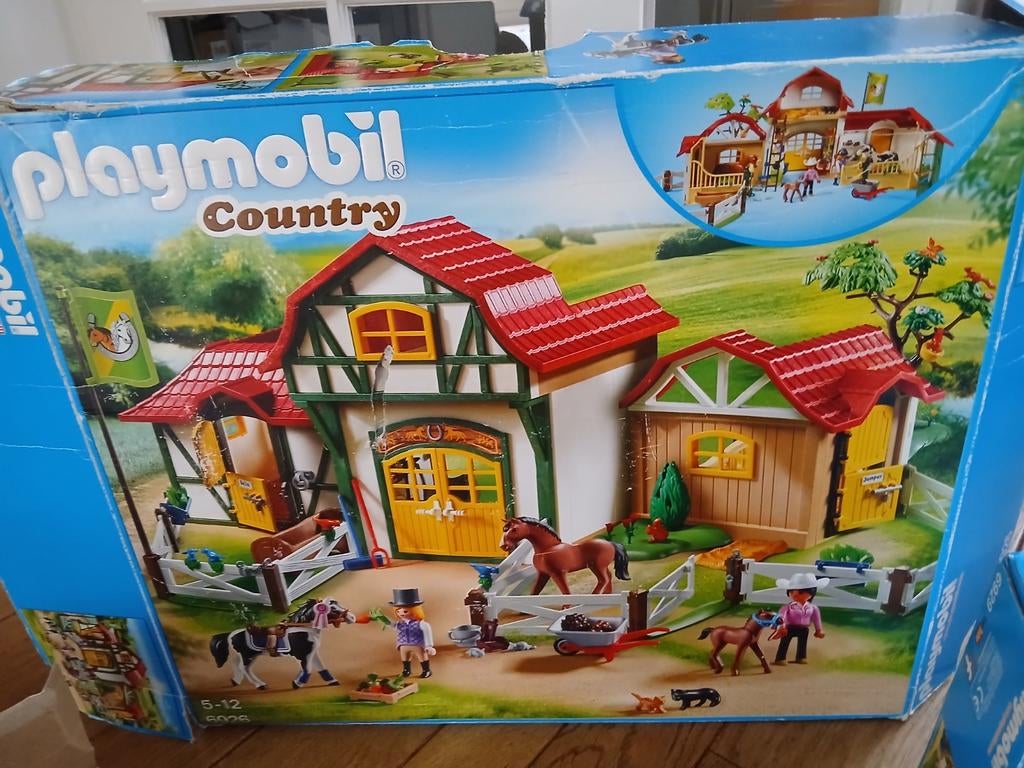 Playmobil Country Paardenmanege en sets, Ophalen, Gebruikt, Complete set