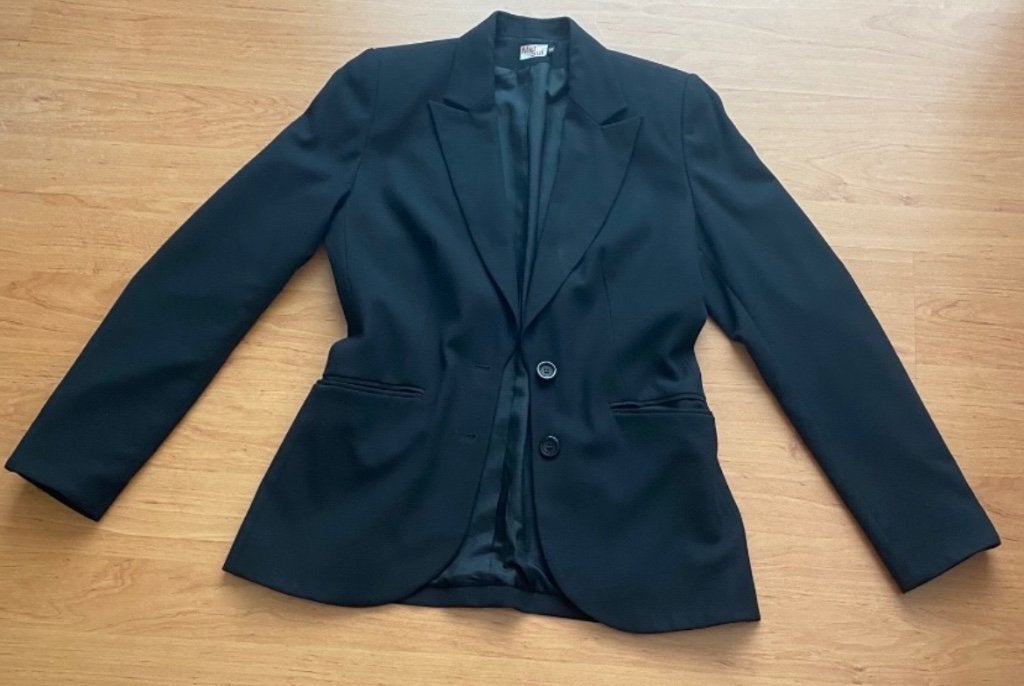 Mat Sui Zwarte colbert/blazer maat 36. : ZGAN, Kleding | Dames, Zwart, Ophalen of Verzenden, Zo goed als nieuw, Jasje