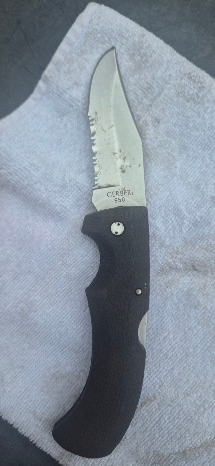 Gerber 650 Zakmes - Gebruikt, Ophalen of Verzenden