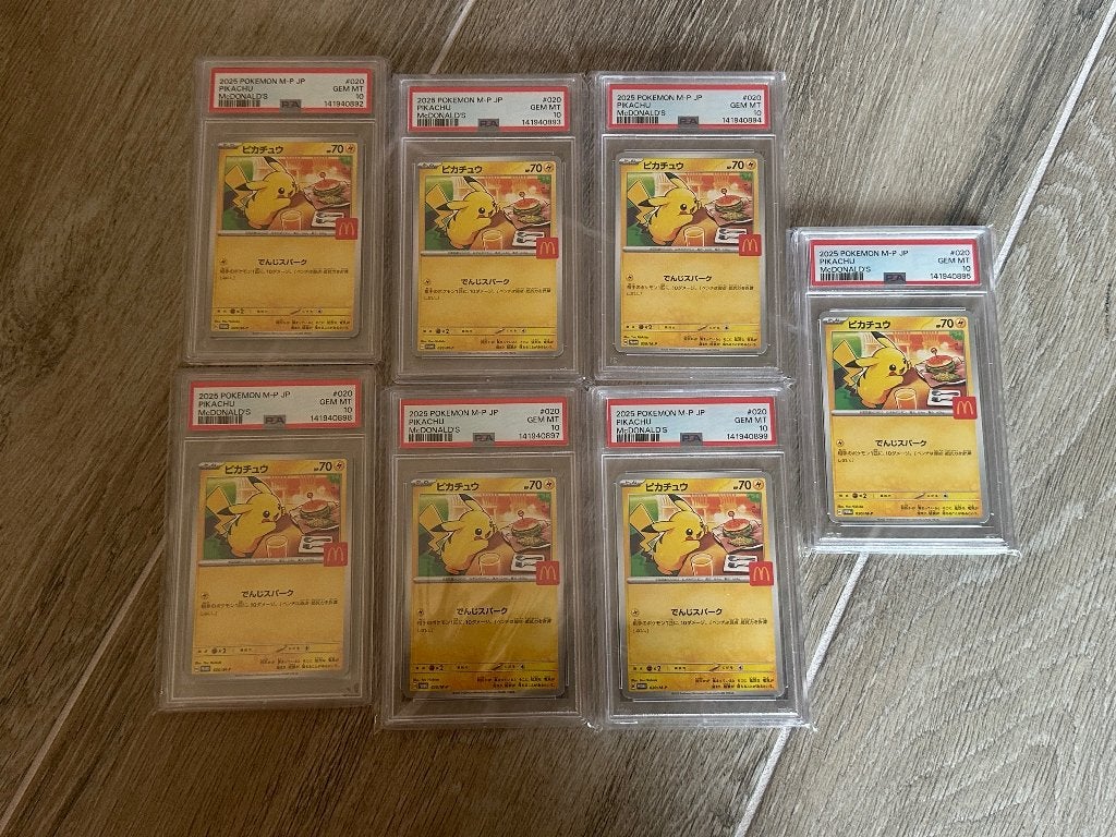 Pokémon Burgerchu #020 PSA 10 Pikachu promo japans, Hobby en Vrije tijd, Verzamelkaartspellen | Pokémon, Ophalen of Verzenden