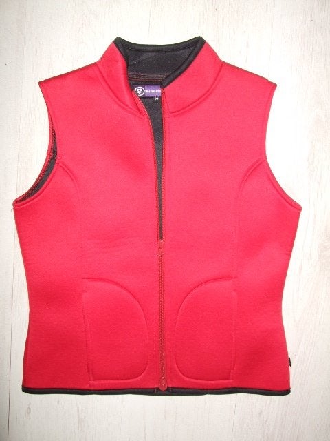 rode bodywarmer van Wonder Woman mt M € 5,00, Ophalen of Verzenden, Zo goed als nieuw, Maat 38/40 (M), Rood