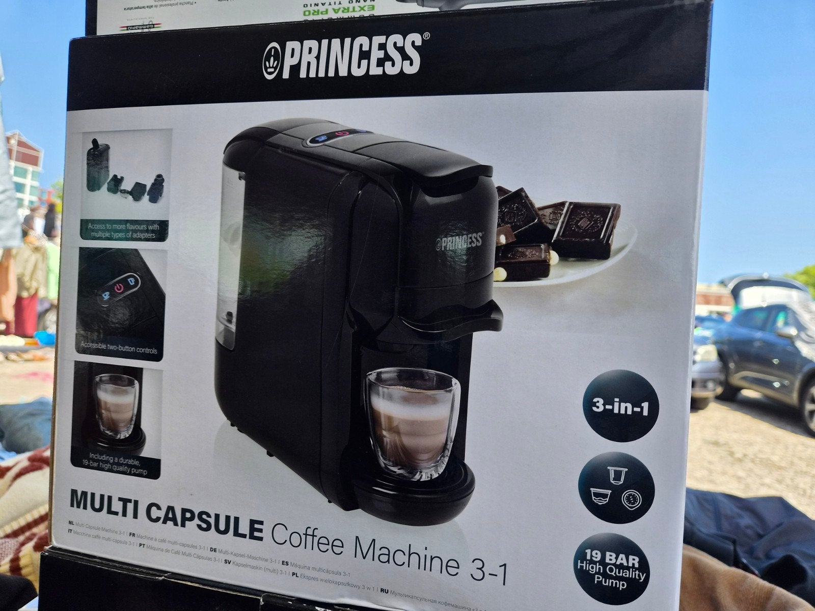 Princess Multi Capsule Koffiemachine 3-in-1, Ophalen of Verzenden, Nieuw, Koffiemachine, Koffiepads en cups
