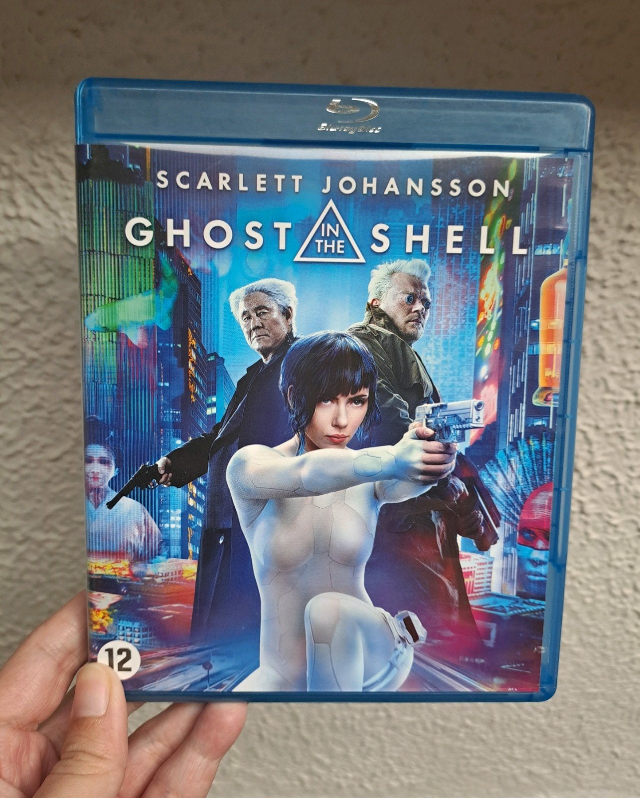 Ghost in the Shell Blu-ray (Scarlett Johansson), Spaans, Ophalen of Verzenden, Zo goed als nieuw, Spaans