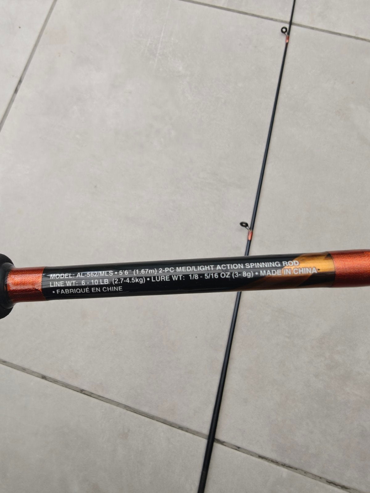 Vishengel met molen, Watersport en Boten, Ophalen of Verzenden, Gebruikt, Complete hengel
