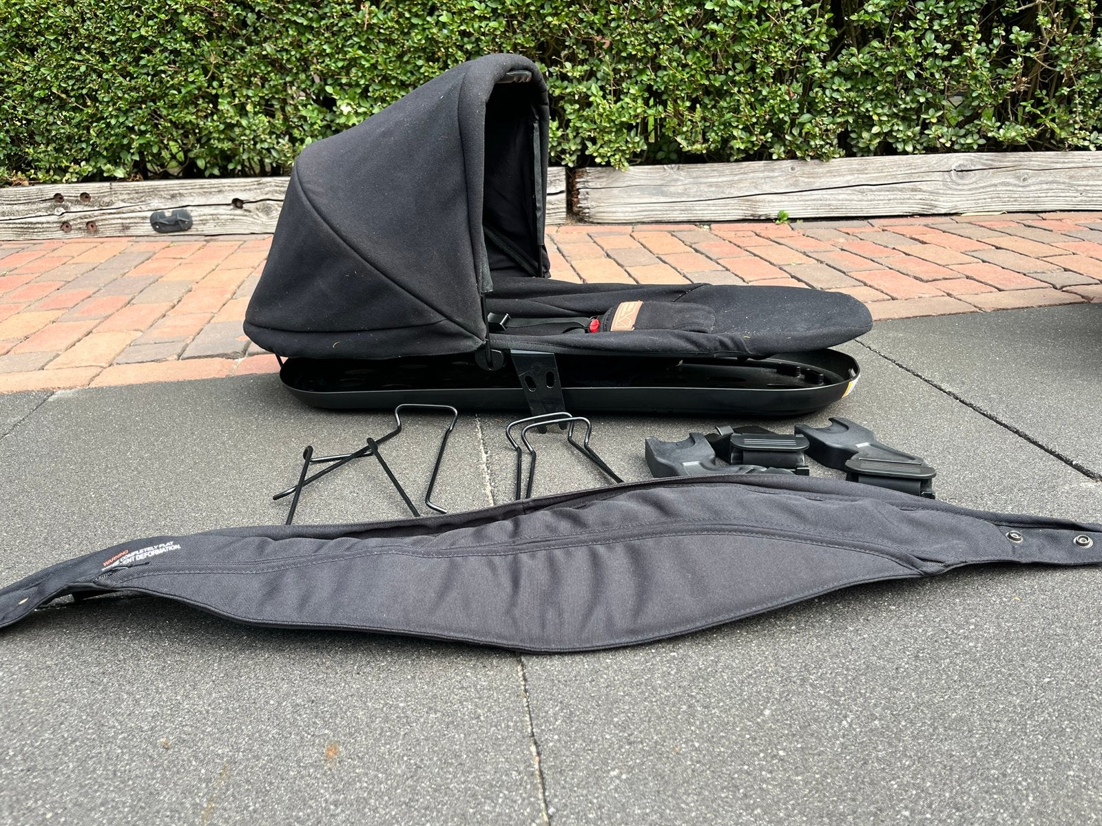 Mountain Buggy Carrycot Plus uitbreiding, Gebruikt, Combiwagen, Met reiswieg, Ophalen
