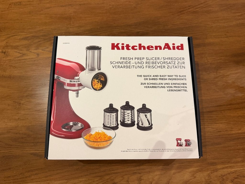 Kitchenaid fresh prep slicer (ongebruikt), Overige typen, Kunststof, Nieuw, Ophalen of Verzenden