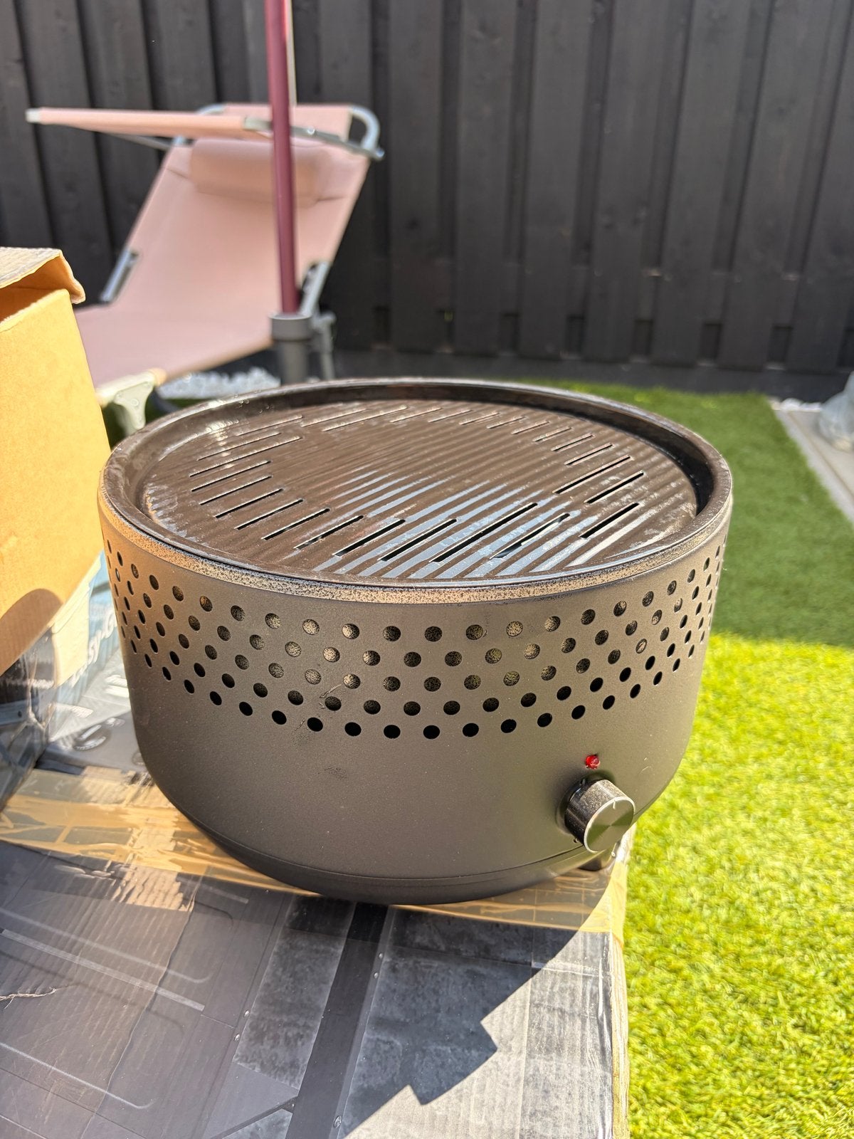 SUMM Easy-Go Draagbare BBQ - Ongebruikt met geopende doos, Ophalen, Zo goed als nieuw