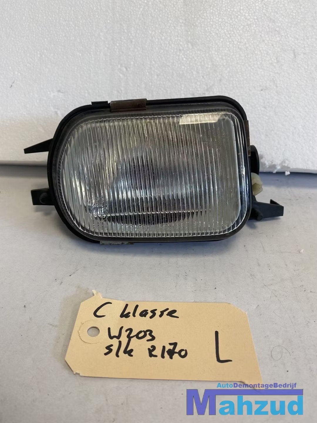 Mercedes c klasse W203 SLK R170 Mistlamp links 2158200556, Gebruikt, Mercedes-Benz AG, Mercedes-Benz, Ophalen of Verzenden