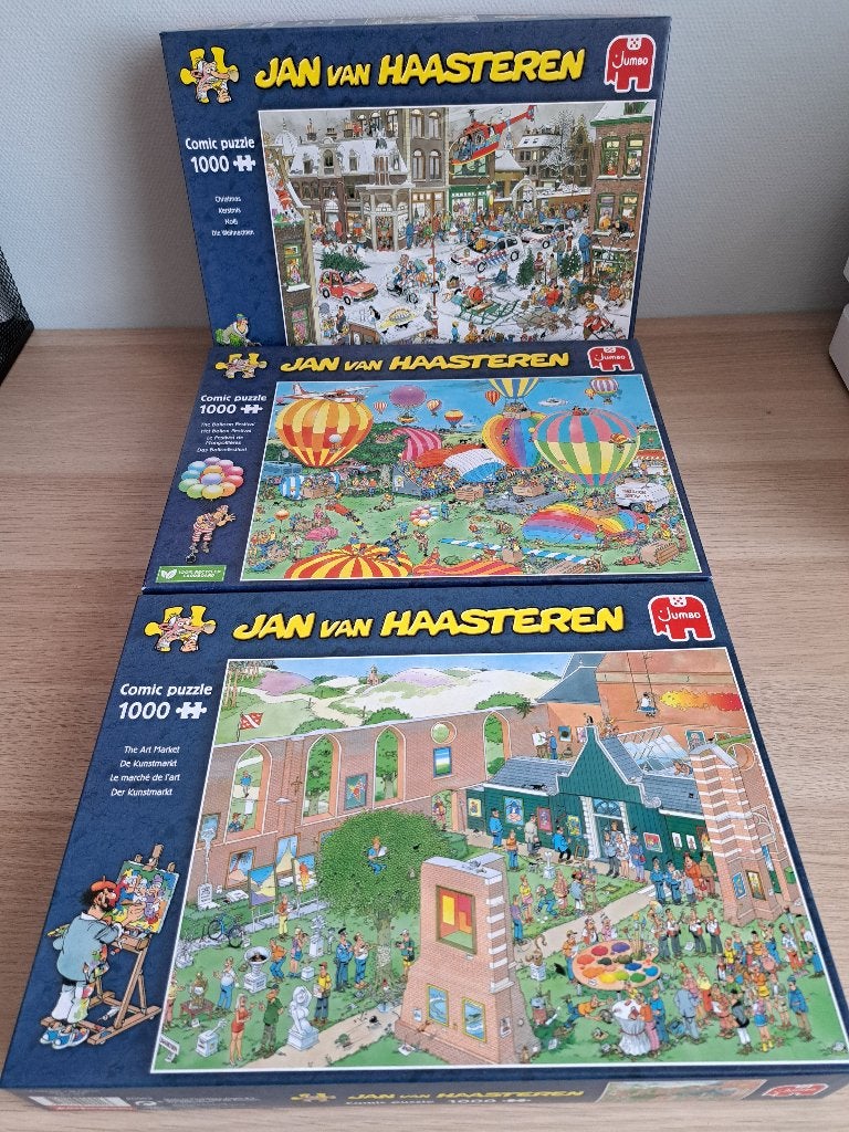 Jan van Haasteren, Ophalen, Zo goed als nieuw