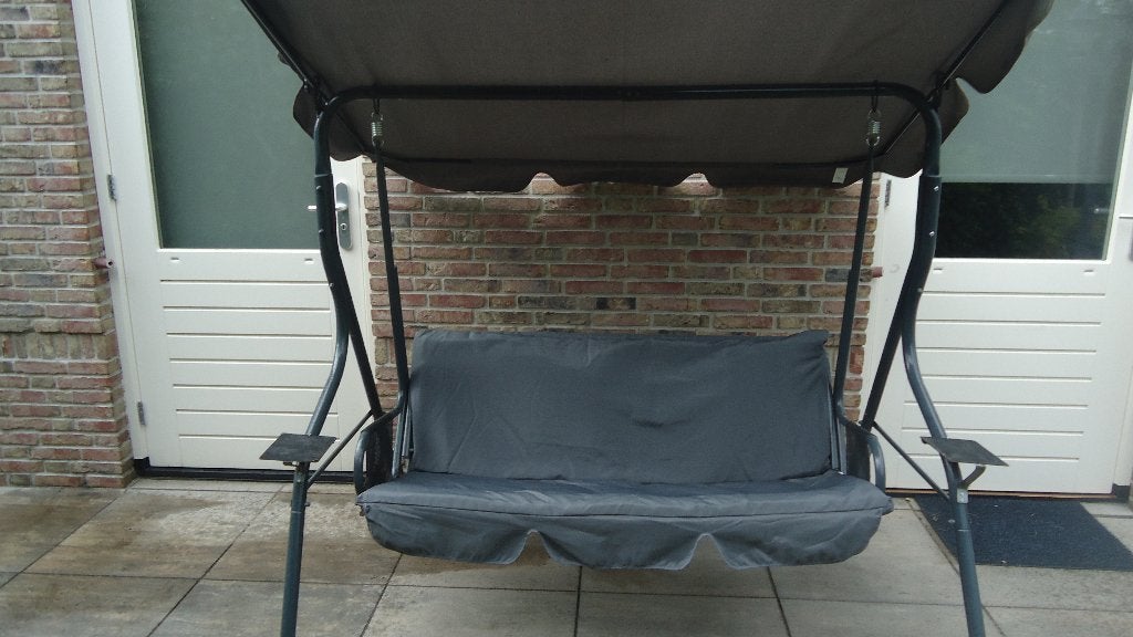 Tuin  schommelbank, Tuin en Terras, Ophalen, Gebruikt, Metaal, Schommelbank