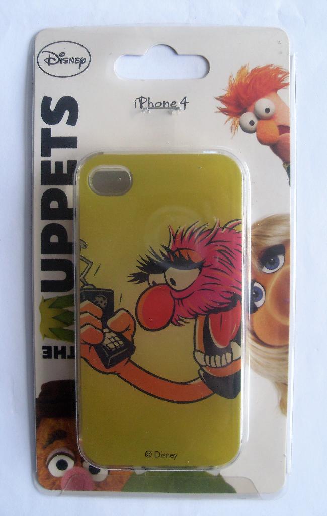 The Muppets I-Phone 4 Frontje Hoesje Muppet Show Disney, Kunststof, IPhone 4, Frontje of Cover, Nieuw