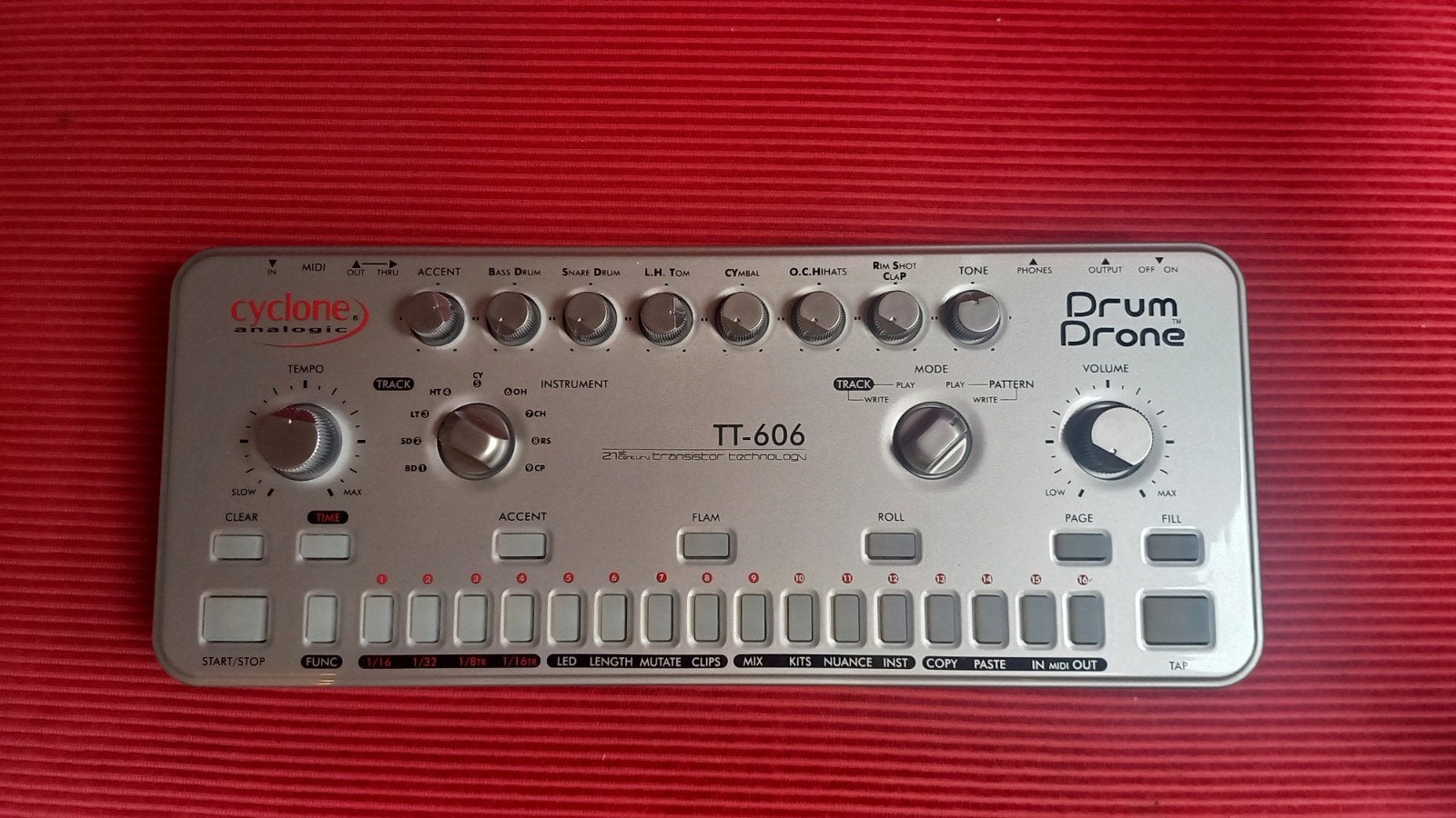 TT606 cyclone tr606, Muziek en Instrumenten, Ophalen of Verzenden, Zo goed als nieuw, Overige merken