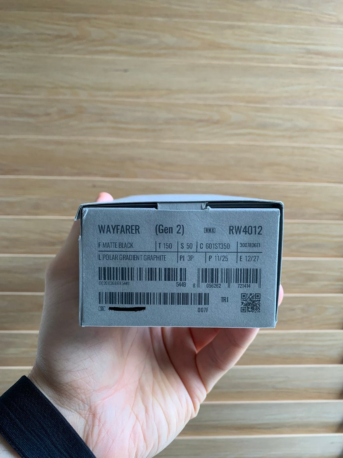 Rayban Wayfarer Meta Gen 2 Polarised, Ophalen of Verzenden, Nieuw, Zwart, Ray-Ban