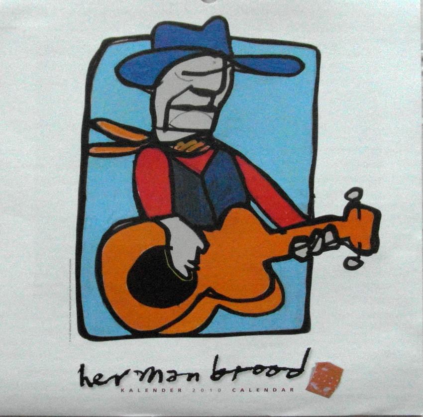 Herman Brood. Kalenders 2010, Ophalen of Verzenden, Zo goed als nieuw, Europa