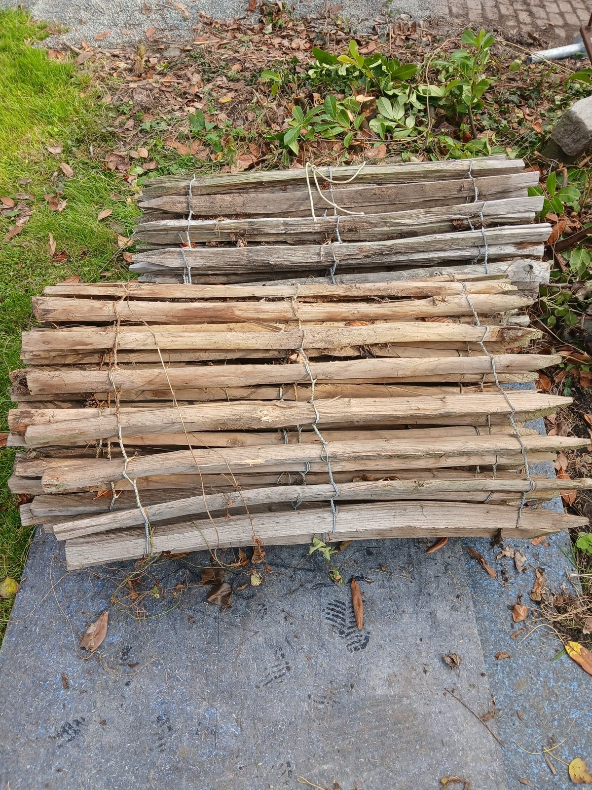 Frans eiken schapenhek, Tuin en Terras, Ophalen, Nieuw, Hout, Tuinhek