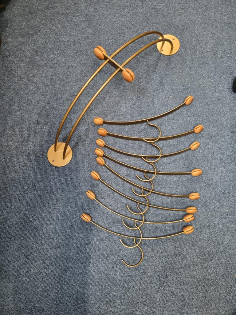 Kapstok plus 8 hangers, Huis en Inrichting, Woonaccessoires | Kapstokken, Gebruikt, Minder dan 100 cm, Metaal, Ophalen