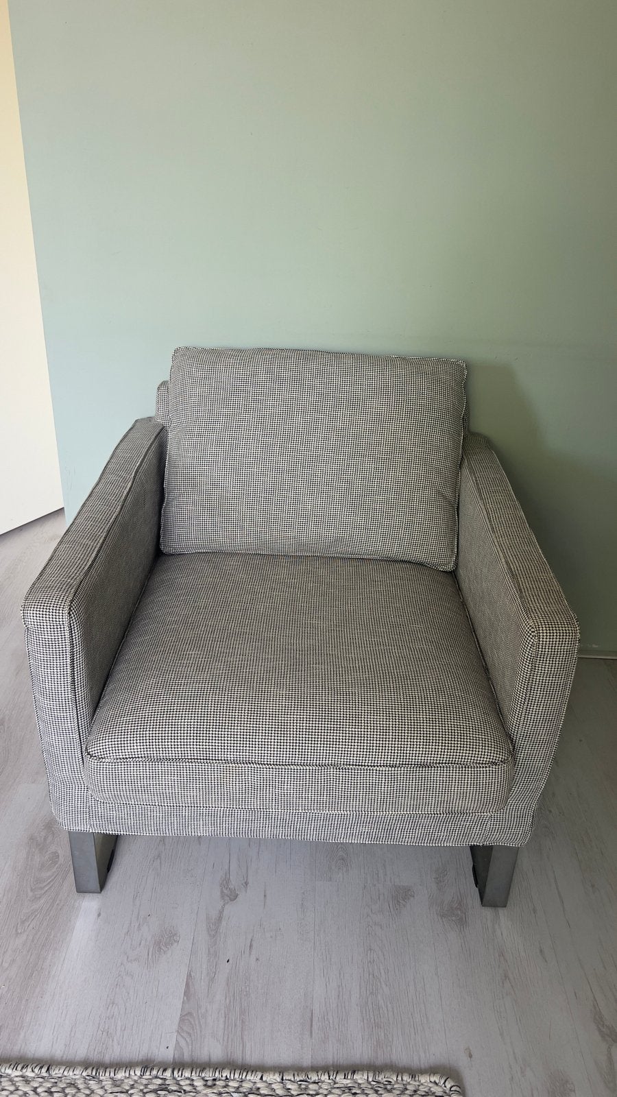 Ikea Mellby fauteuil - Comfortabele en stijlvolle stoel, Ophalen, Gebruikt, Stof, 75 tot 100 cm
