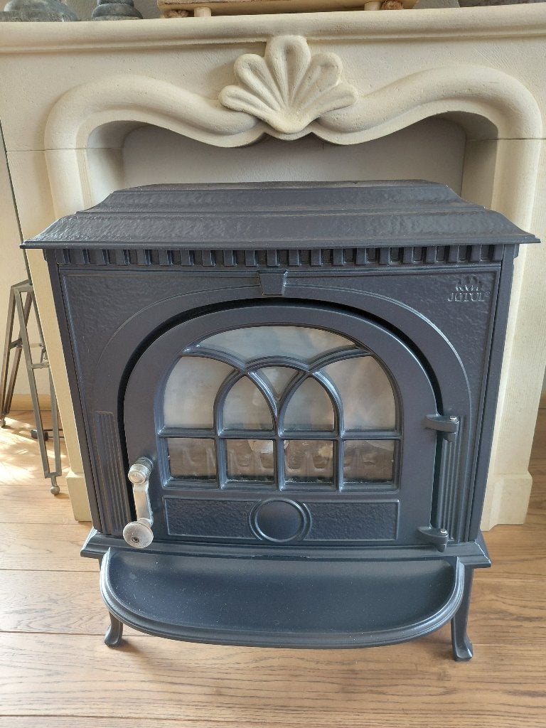 Jotul 8 gaskachel, Ophalen, Gebruikt