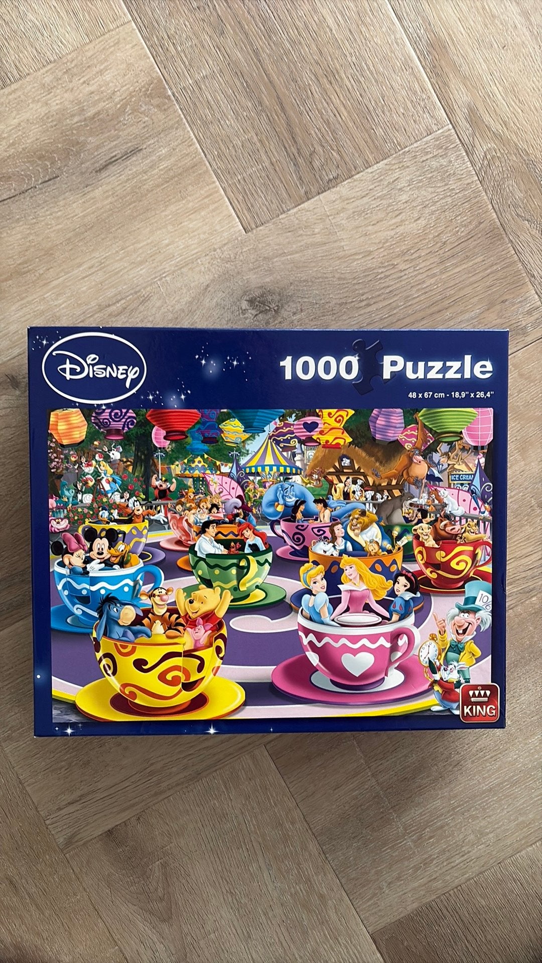 Disney puzzel 1000 stukjes, Ophalen, 500 t/m 1500 stukjes, Zo goed als nieuw, Legpuzzel