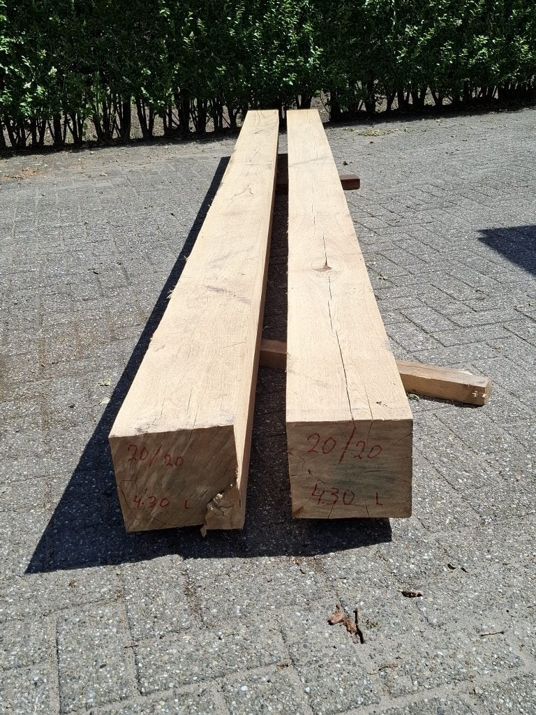 Eiken balken, Ophalen, Nieuw, 250 cm of meer, Balken