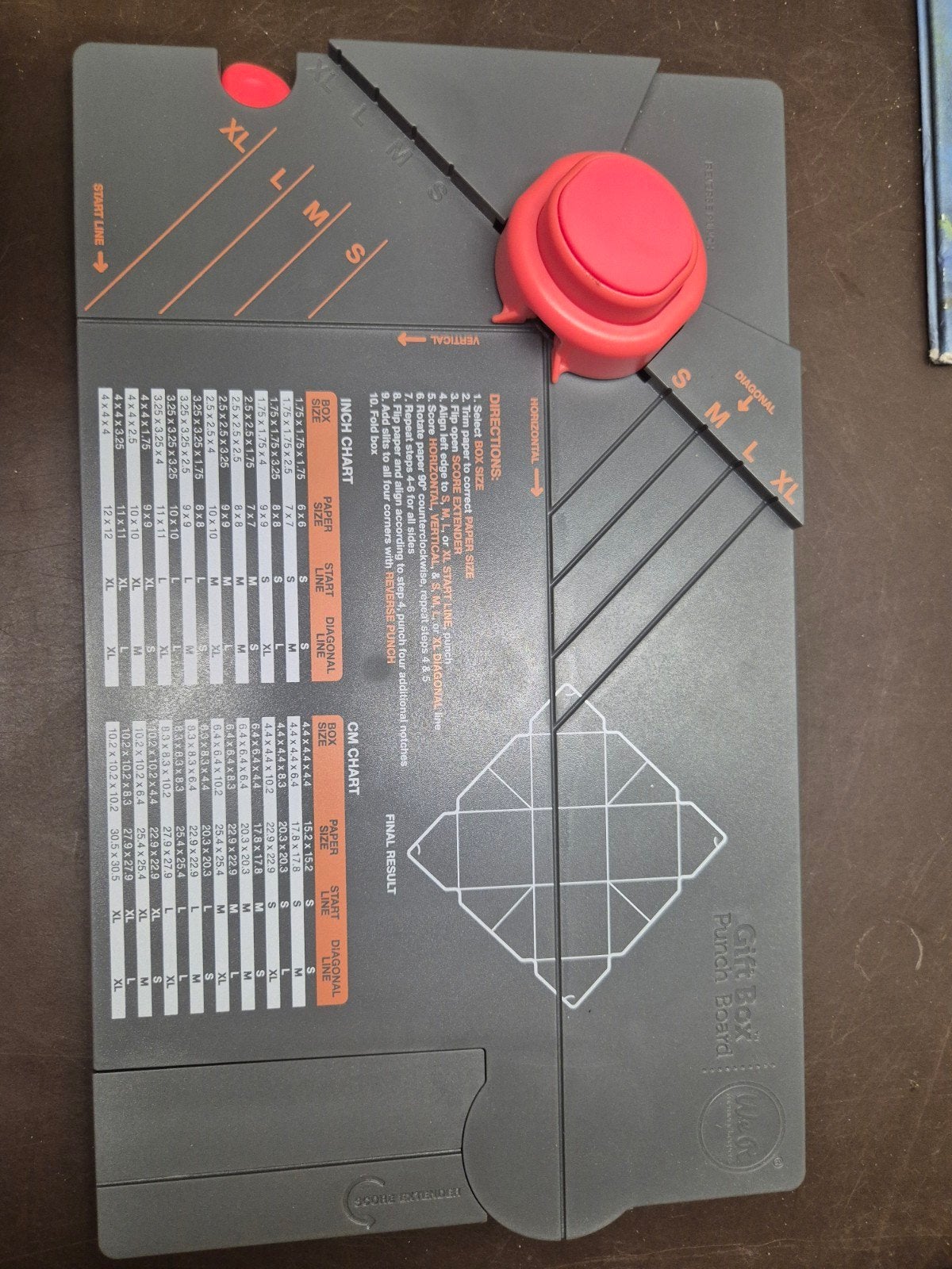 WeR gift box punch board, Ophalen