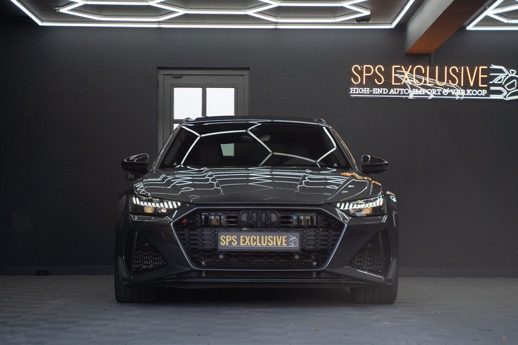 Audi A6 Avant RS 6 TFSI quattro / B&O 3d/ Milltek / Keramisc, Auto's, Audi, Automaat, RS6, Leder, Vierwielaandrijving