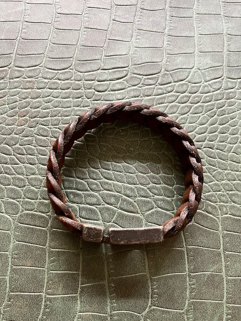 Originele Josh armband, Ophalen of Verzenden, Zo goed als nieuw, Bruin, Leer