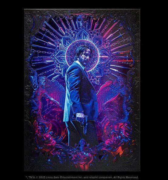 John Wick Limited Edition Displate, Ophalen of Verzenden