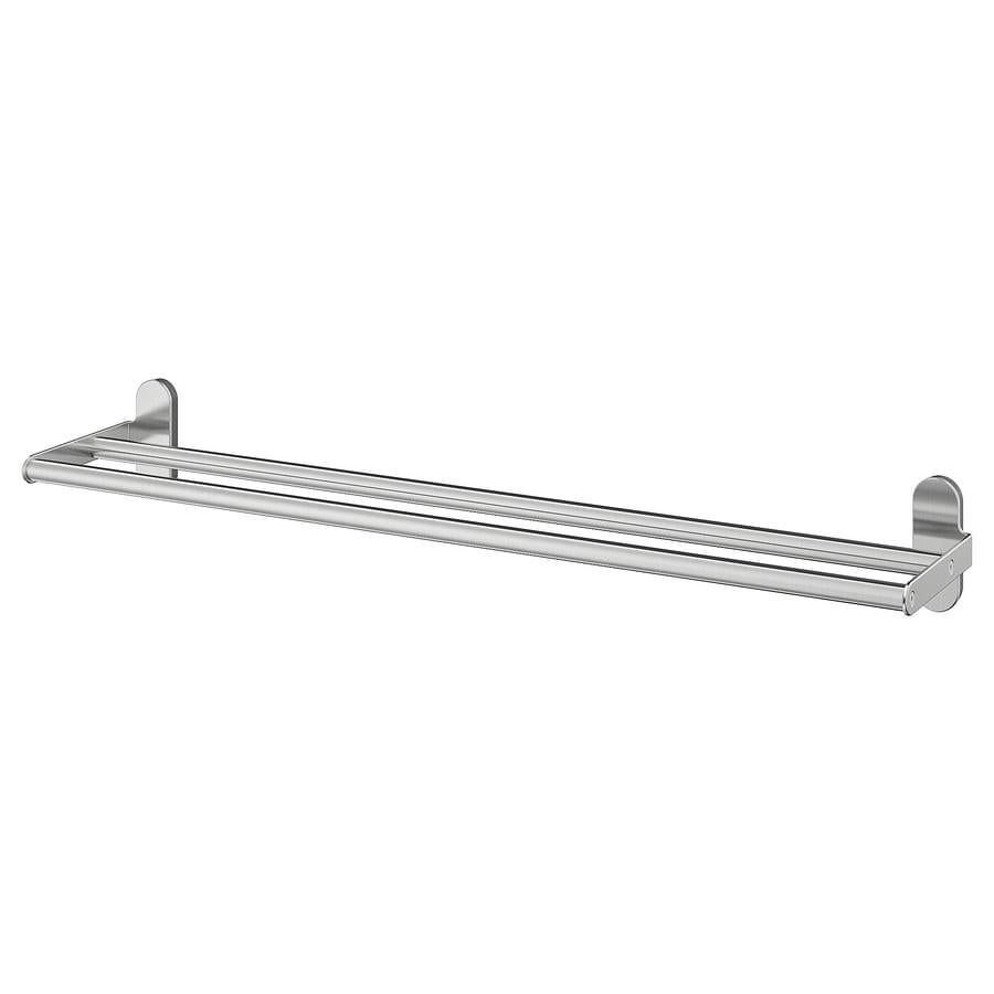 Handdoekrek RVS Ikea, Huis en Inrichting, Badkamer | Badtextiel en Accessoires, Ophalen of Verzenden, Gebruikt, Grijs, Overige typen