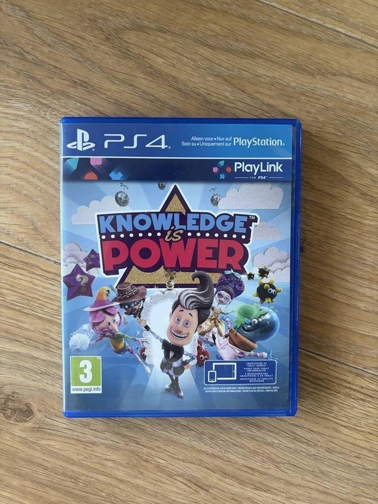 Knowledge Is Power PlayLink - PS4, 1 speler, Ophalen of Verzenden, Zo goed als nieuw, Vanaf 3 jaar