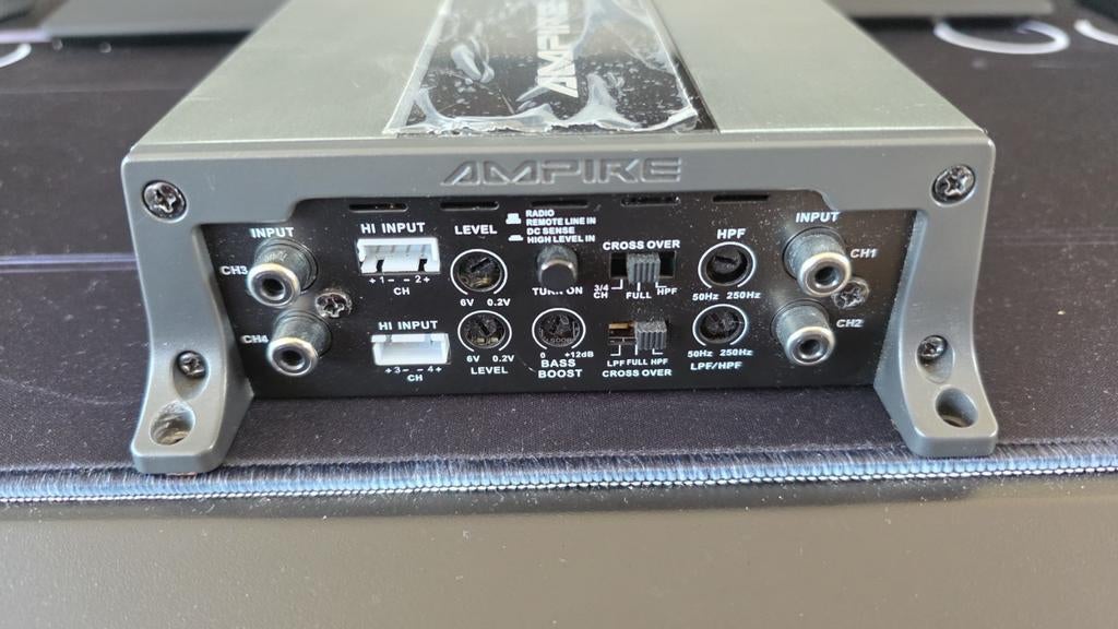 Ampire MBM 4.24-4G - 4x 100 Watt RMS versterker 24 Volt, Ophalen of Verzenden