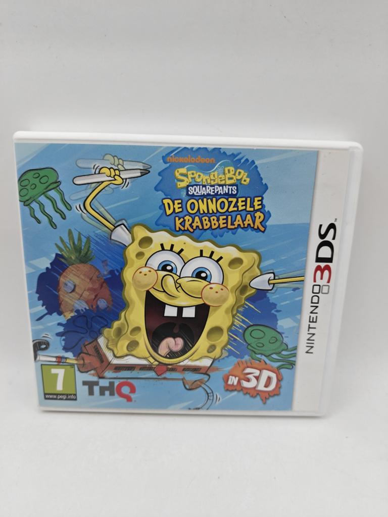 SpongeBob SquarePants: De Onnozele Krabbelaar (Nintendo 3DS), Avontuur en Actie, THQ, 1 speler, Onbekend