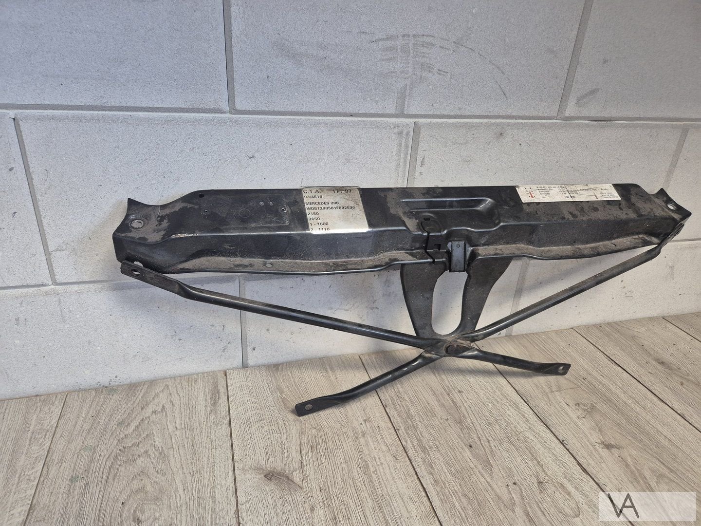 Voorfront Frontbalk paneel van Mercedes SL R129 1989 - 2002, Gebruikt, -, Ophalen of Verzenden, Bumper
