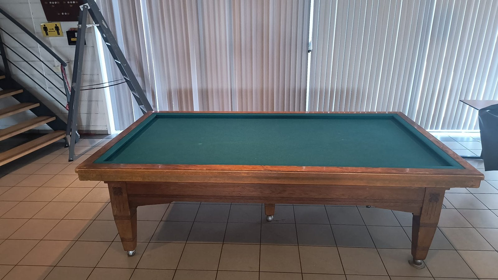 Biljart tafel, Sport en Fitness, Biljarten en Poolen, Ophalen, Gebruikt, Biljarttafel