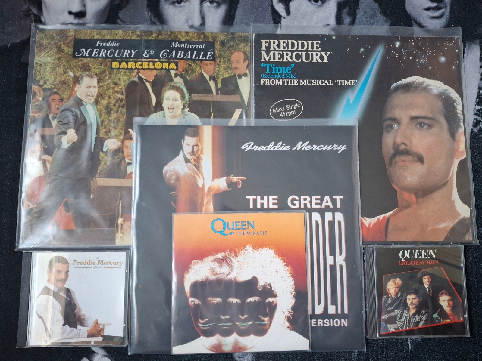 Queen/freddie mercury vinyl en cds in goede staat., Ophalen of Verzenden, Gebruikt, Overige formaten, Poprock