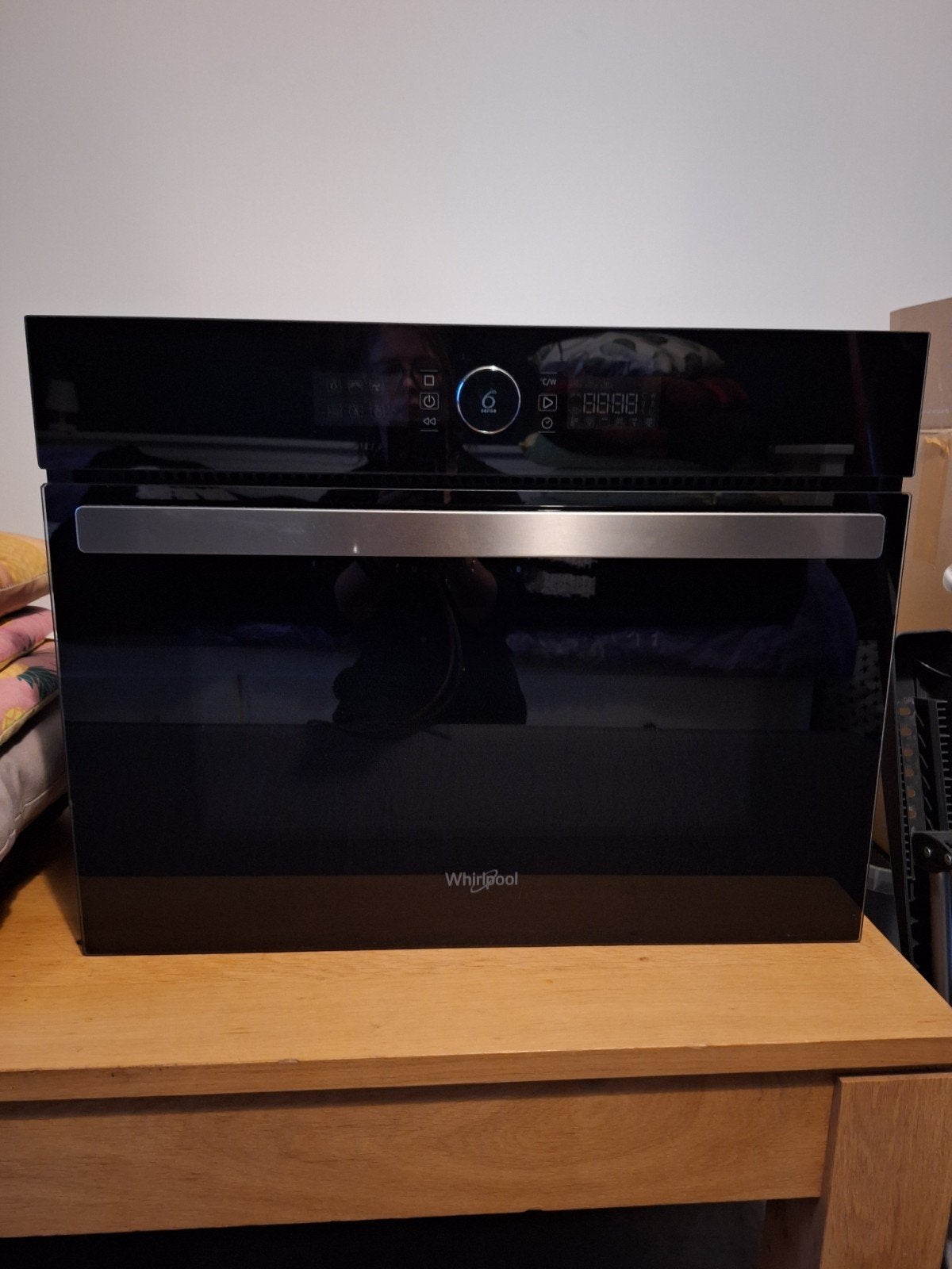 Whirlpool Combi-oven, Ophalen, 45 tot 50 cm, Whirlpool, Inbouw