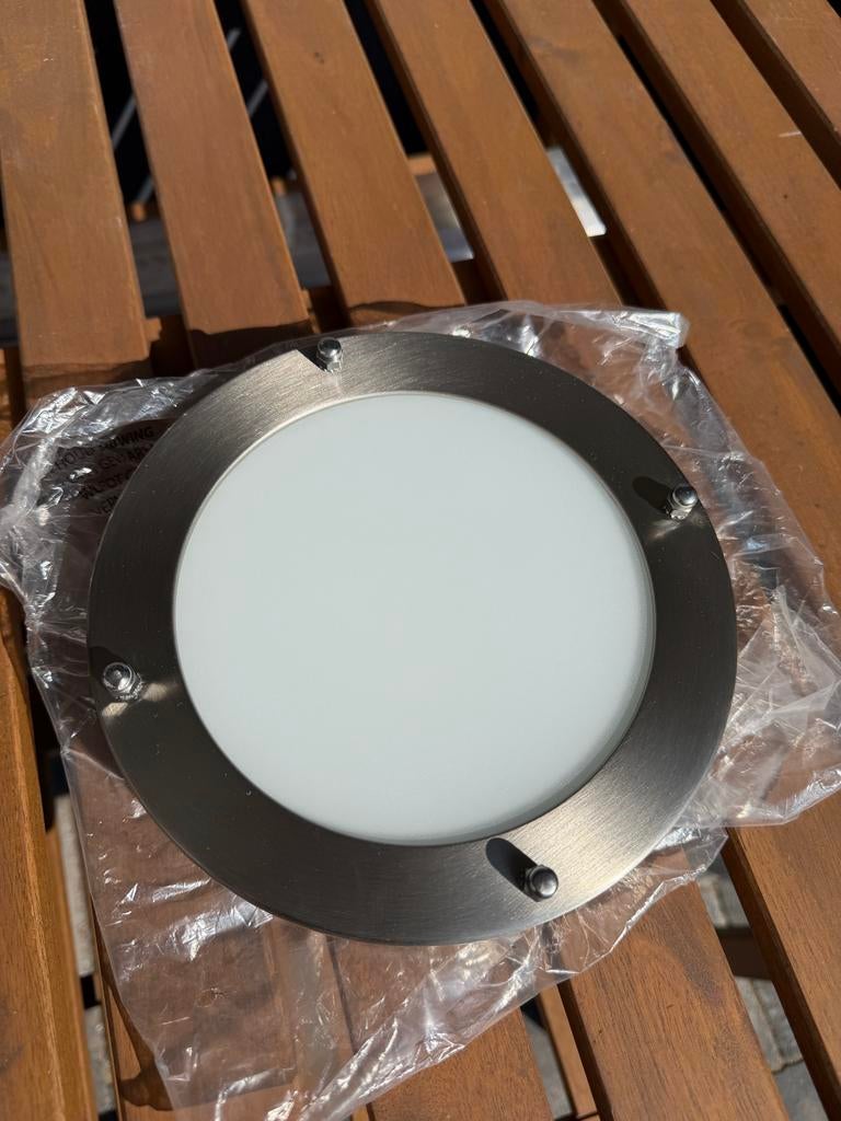 Ronde plafondlamp Gamma IP44, Ophalen of Verzenden, Nieuw, Minder dan 30 watt, Overige typen