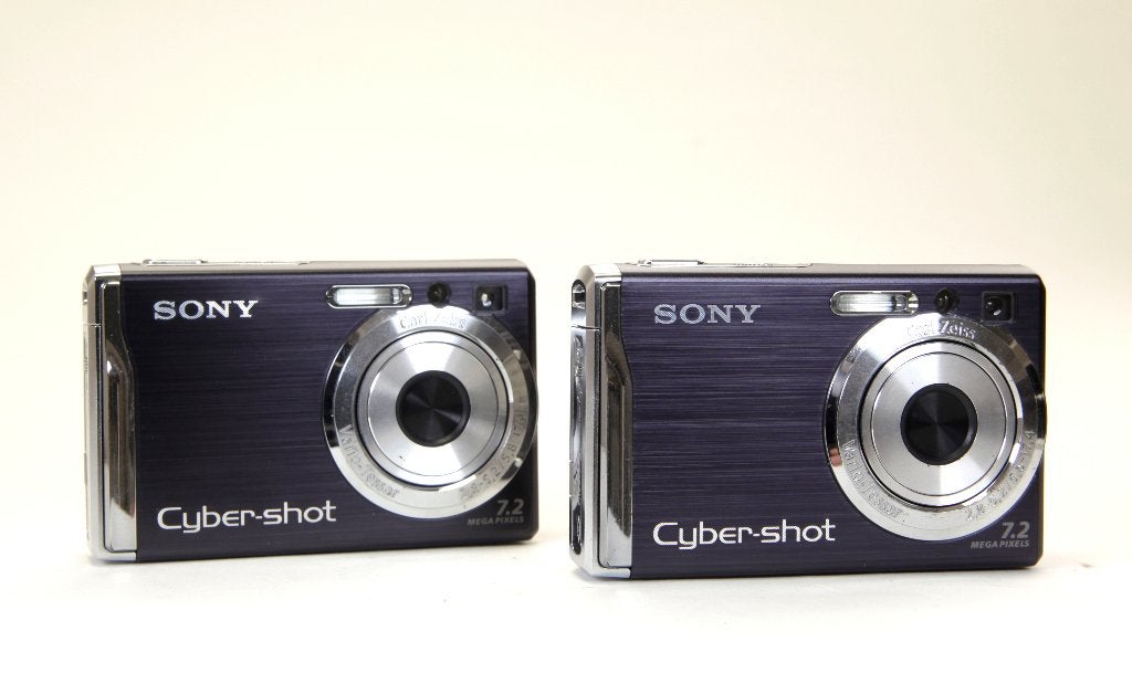 2x Sony Cybershot DSC-W85, 7 megapixels, Gebruikt, Ophalen of Verzenden, Compactcamera