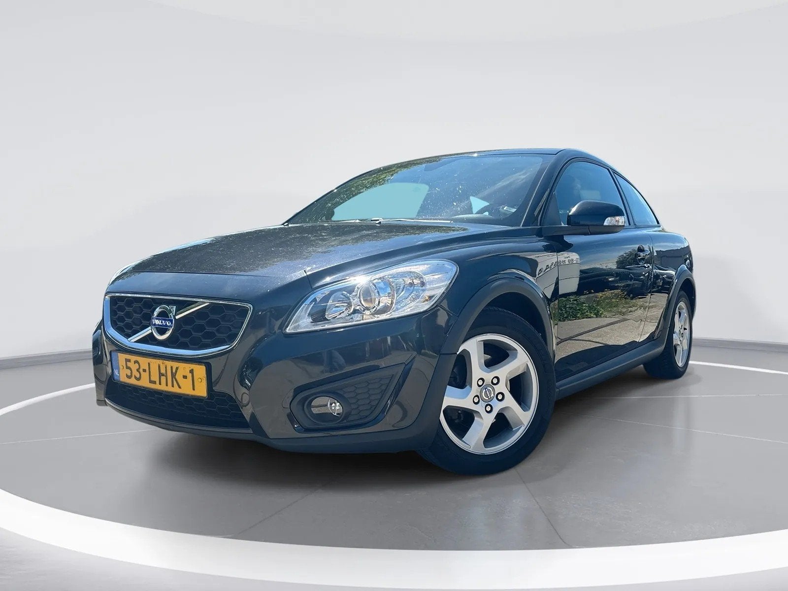 Volvo C30 1.6 2010 Zwart nette staat, Auto's, Volvo, Voorwielaandrijving, Stof, Zwart, 4 stoelen