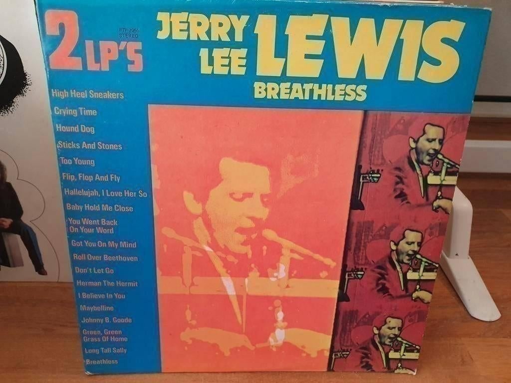 2-LP Jerry Lee Lewis - Breathless, Ophalen of Verzenden, Gebruikt, 12 inch, Poprock