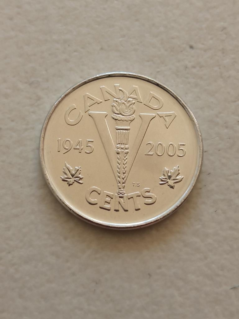 Canada 5 cent 2005., Ophalen of Verzenden, Noord-Amerika, Losse munt