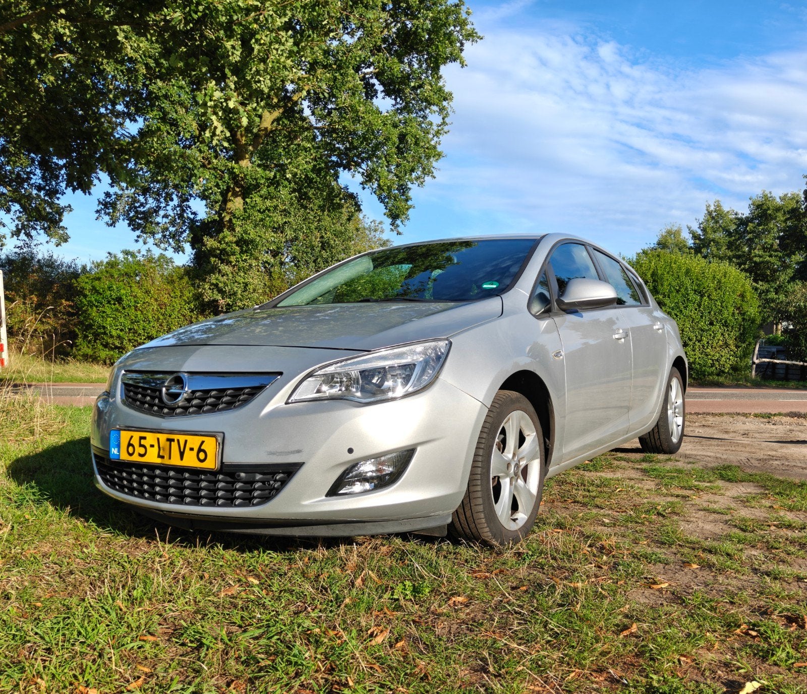 Opel Astra 1.4 Ecotec 74KW 5-D 2010 Zilver, Voorwielaandrijving, 4 cilinders, 100 pk, Origineel Nederlands