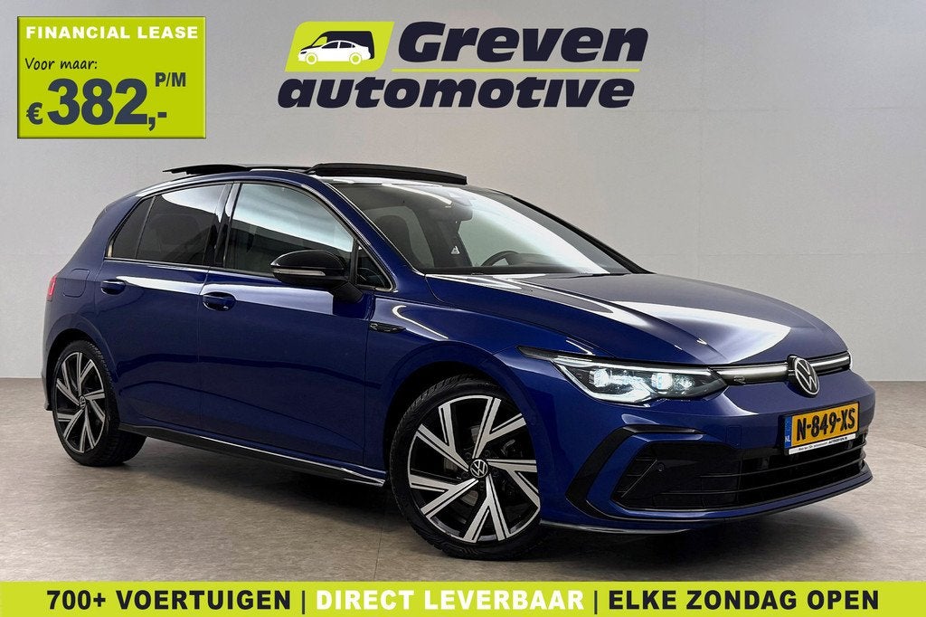 Volkswagen Golf 1.5 eTSI R-Line | Camera | Virtual | IQ-Ligh, Auto's, 4 cilinders, 150 pk, Blauw, Bedrijf